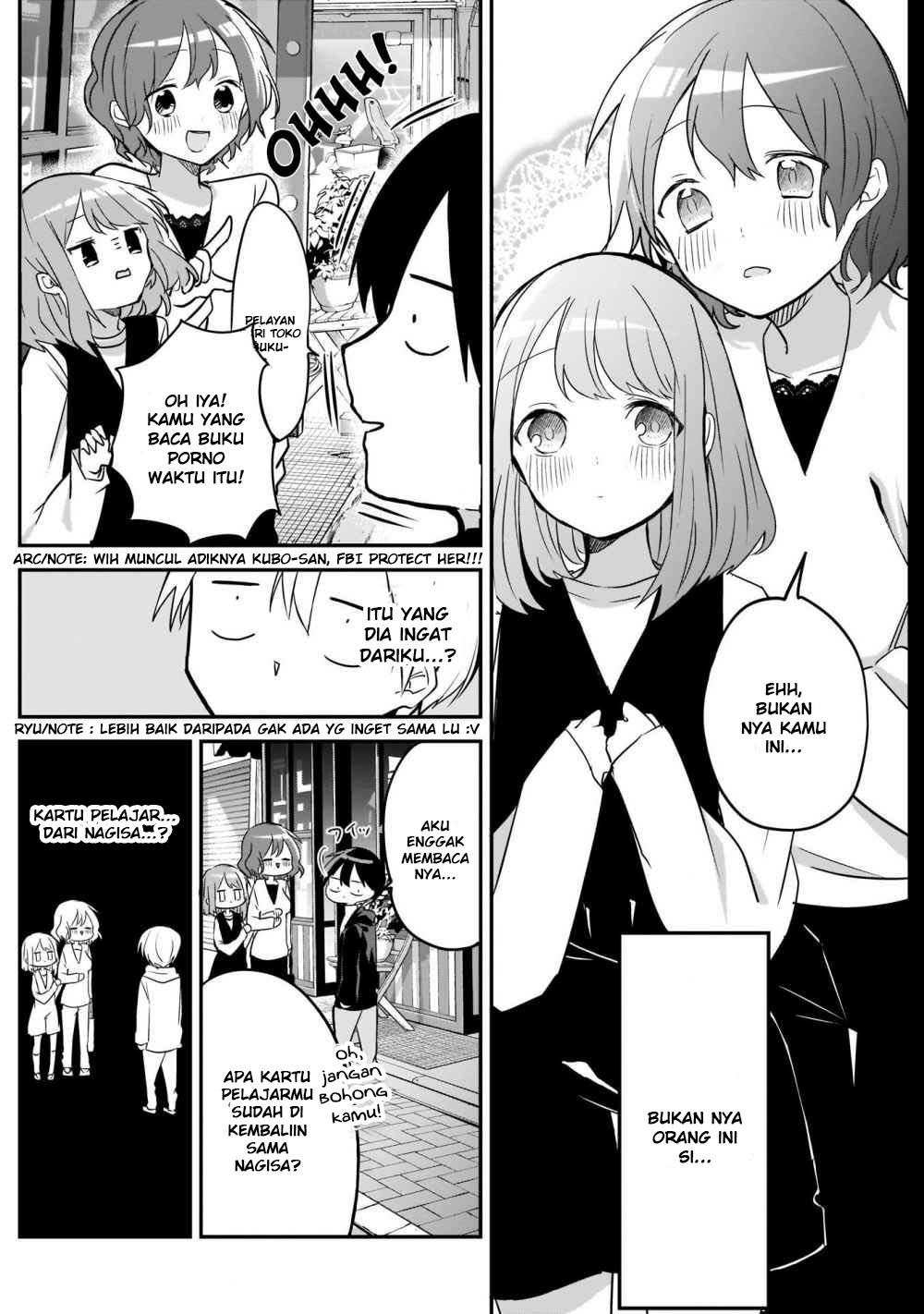 Kubo-san wa Boku (Mobu) wo Yurusanai Chapter 19 Bahasa Indonesia